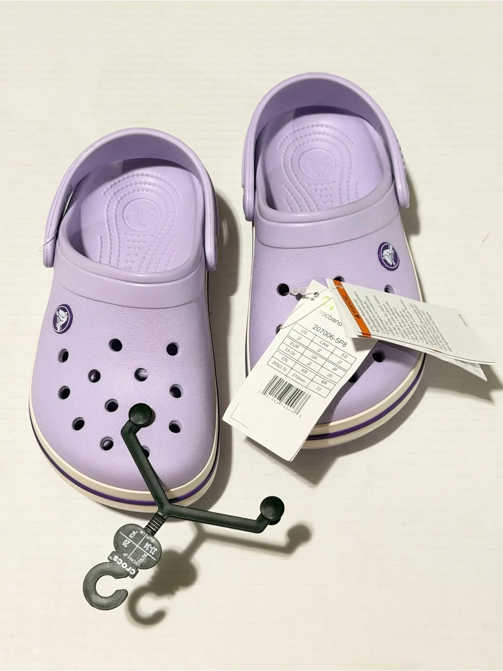 Crocs Kid's Classic Clogs Purple Size J2
